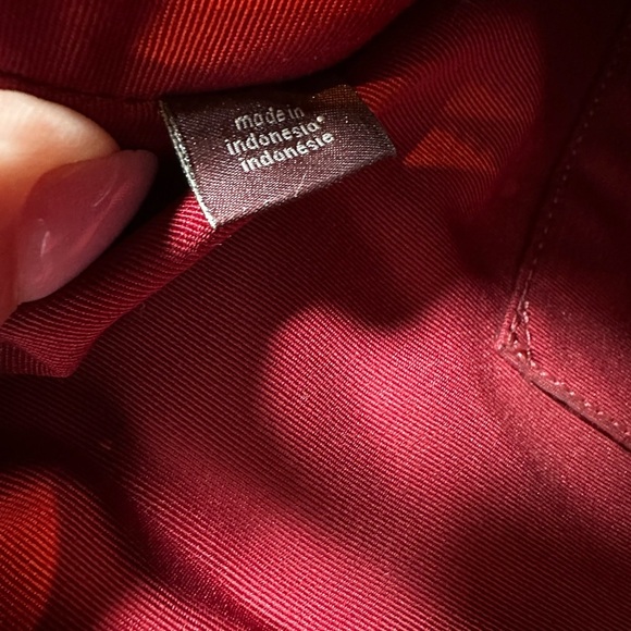 Coach Gallery Tote Red Gold Hardware Year Made 2019 11”x13”x5.5” - Picture 7 of 8